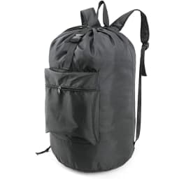 Backpack Laundry Bag with Pocket Laundry Hamper Bag with Drawstring Closure for College, Travel, Laundromat, Apartment