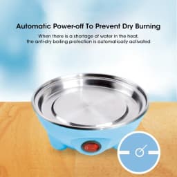 Multifunctional Electric Egg Boiler Monolayer Layer Egg Cooker Mini Steamer Kitchen Cook Breakfast Machine Breakfast Artifact