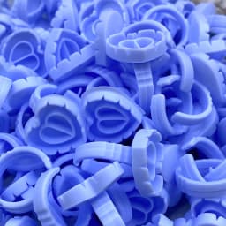 100Pcs Wholesale Disposable Eyelash Glue Fan Cup Rings Holder Container Tattoo Pigment Eyelash Extension Tools Lash Supplies