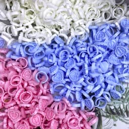 100Pcs Wholesale Disposable Eyelash Glue Fan Cup Rings Holder Container Tattoo Pigment Eyelash Extension Tools Lash Supplies