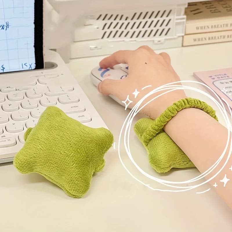 Multi-purpose Wrist Pad Mouse Wrist Guards Hair Band Mouse Wrist Soft Freely Moveable Wrist Hand Pillow For Office Worker Gamer