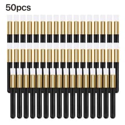 10/20/50pcs Eyelash Cleaning Brush Lash Shampoo Brush for Eyelash Extensions Peel Off Nose Pore Blackhead Remover Makeup Tools