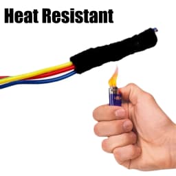 15 Meter Heat-resistant Flame Retardant Tape Adhesive Cloth Tape For Car Cable Harness Wiring Loom Protection Width 9/19/25MM