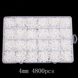1 Box Half Round ABS Pearl Beads Flatback Rhinestones For Jewelry Nail Art Garment Cup DIY Decor Craft H1210
