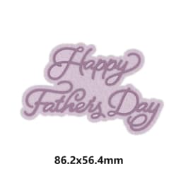 Happy Festive Birthday Wishes Metal Cutting Dies Sentiments Words Diecut Set For DIY Scrarpbooking Paper Crafts Cards Making New