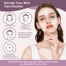 Reusable Silicone Anti-Wrinkle Pad Patch Face Neck Wrinkle Removal Patch Pad Facial Skin Lift Anti Aging Facial Beauty Tools