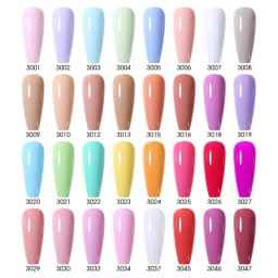 Clou Beaute Gel Nail Polish Neon Brown Royal Blue Red Green Pastal Nude Nail Art Varnishes Gel Lacquer Top Coat UV Gel Nail