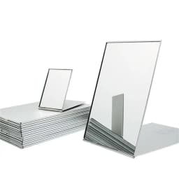 Aluminum Folding Mirror Pocket Mini Portable Makeup Mirrors Travel Hand Small Mirror Vanity Foldable Compact Cosmetics Tools