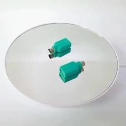 1/2/5PCS USB to PS2 PS/2 Male Female Adapter Converter for Keyboard Mouse PC Laptop Connect Replacement Repair Accessories