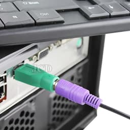 1/2/5PCS USB to PS2 PS/2 Male Female Adapter Converter for Keyboard Mouse PC Laptop Connect Replacement Repair Accessories