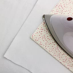 50*100cm Fusible Interfacing Iron-On Non-Woven Interfacing for Sewing Cover Stitches on The Back of Projects Fused Beautifully