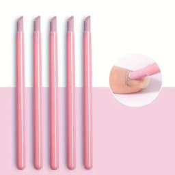 7/10/12/15/20m Pink French Nail Art Liner Painting Brush 5Pcs/set Ultra-thin Elongated Lines Nail Drawing Pen Brush DIY Manicure