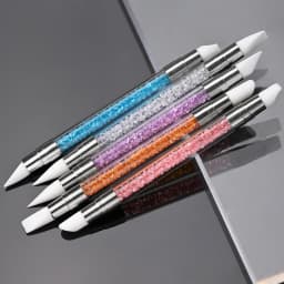 7/10/12/15/20m Pink French Nail Art Liner Painting Brush 5Pcs/set Ultra-thin Elongated Lines Nail Drawing Pen Brush DIY Manicure