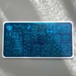 XMQ STAMPING NAIL PLATES FLOWERS LETTERS TEMPLATE