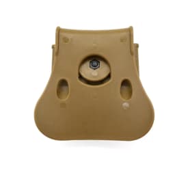 Tactical Double 9mm Magazine Pouch Belt Clip Mag Case for Glock 17 19 43 Beretta M9 PX4 Sig Sauer P229 USP Universal Mag Holder