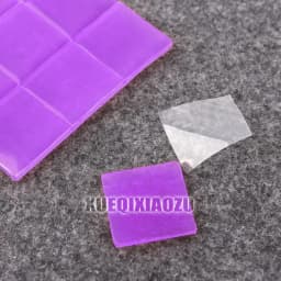 Purple 10-100 Pcs 2*2CM Diamond Painting Wax Mud Glue Accessory Diamond Embroidery Cross Stitch Diamond Painting Glue Tool