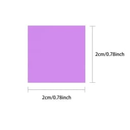 Purple 10-100 Pcs 2*2CM Diamond Painting Wax Mud Glue Accessory Diamond Embroidery Cross Stitch Diamond Painting Glue Tool