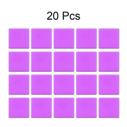 Purple 10-100 Pcs 2*2CM Diamond Painting Wax Mud Glue Accessory Diamond Embroidery Cross Stitch Diamond Painting Glue Tool