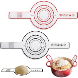 Silicone Bread Sling for Dutch Oven, Reusable Baking Mat with Long Handles, Non-Stick Sheet Liners for Transferable Dough Pastry