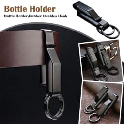 Stainless Steel Waist Hook Molle Hanging Car Key Buckle Key Clip Belt Buckle Outdoor Buckle Keychain Bag Strap Tools