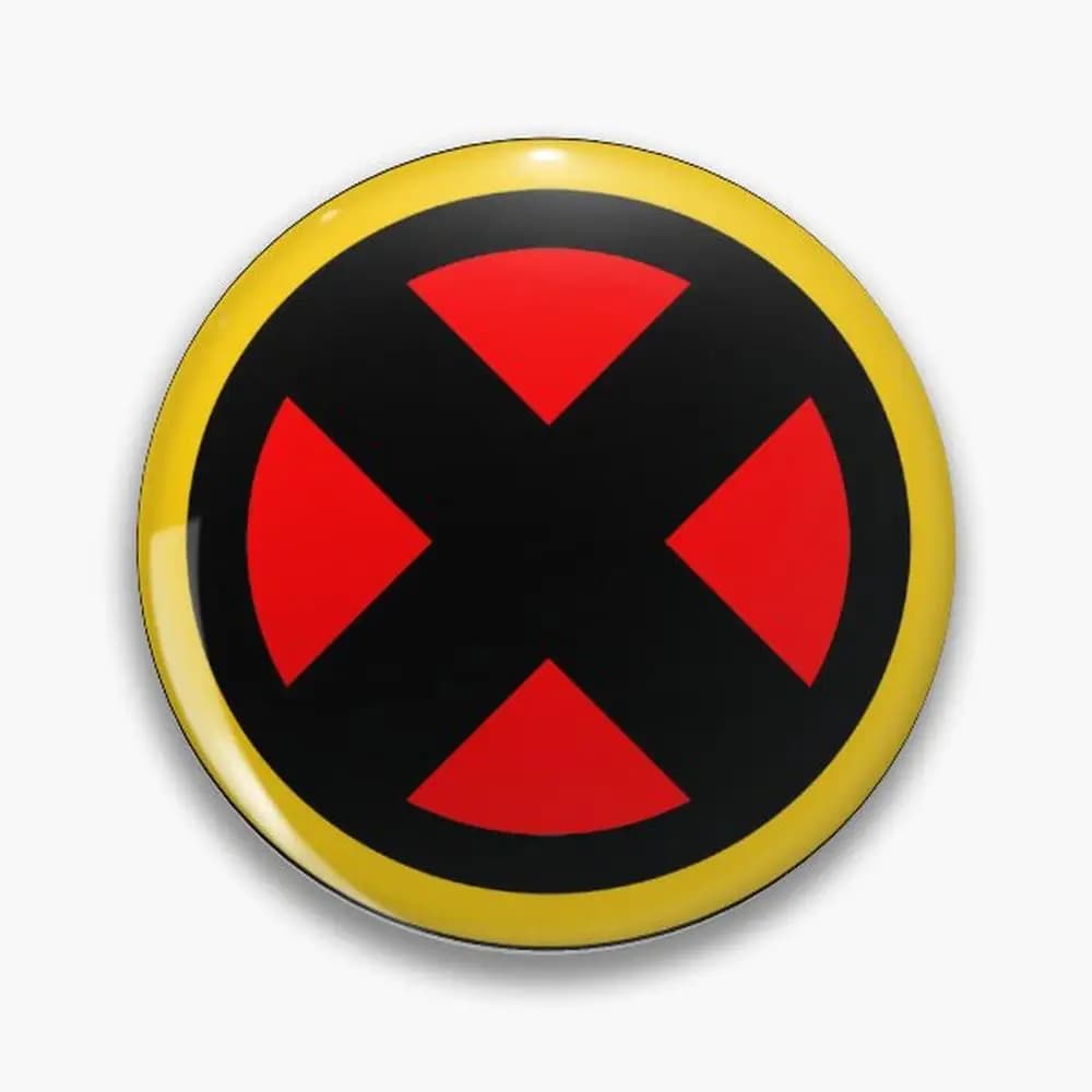Xmen Logo Pin Buttons Brooches Jewelry Accessory Customize Brooch Fashion Lapel Badges
