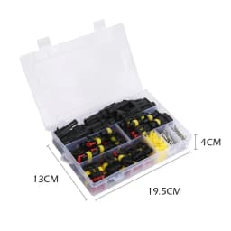Waterproof Connectors Kit Automotive Wire Quick Connector Electrical In Car Wiring Auto Seal Socket 1 2 3 4 5 6 Pin Plug Kit Way