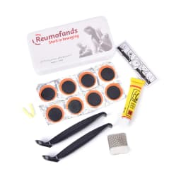 Bike Tyre Tube Bicycle Puncture Repair Tool Kit with box Cycle Lever Adhesive