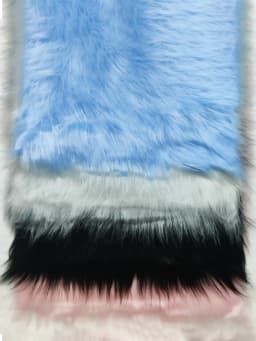 8-9CM Long Pile Faux Fur Fabric For Sewing Make Cotton Doll Hair Diy Handmade Home Decoration Cosplay Fabric For Needlework