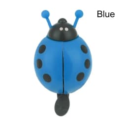 Cute Cartoon Ladybug Shaped Bike Bell Children Balance Car Bicycle Hand Press Small Bells Easy Operation Sports Bike Accessories