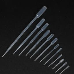 10Pcs 0.2 / 0.5 / 1/2/3/5 / 10ML Laboratory Pipette Plastic Disposable Graduated Container Liquid Dropper Equipment Straw