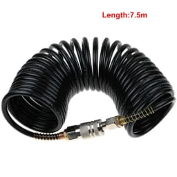 1/4 PE Flexible Compressor Air Hose For AMERICAN Connector Extension Inflating Coil Adapter Quick Coupler