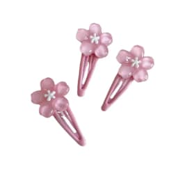 Sweet Cute Cherry Blossom Hair Side Clip Headwear Cute Girls BB Clip Y2K Side Bangs Clip Hair Accessories Fresh Flowers Hairpins