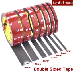 3Meters Ultra-Strong Double Sided Adhesive 6-30mm Thickness Acrylic Foam Adhesive Tape Sticker For Car Home High Temperature