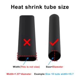 1M 4:1 Heat Shrink Tube With Glue Thermoretractile Heat Shrinkable Tubing Dual Wall 4/6/8/12/16/20MM