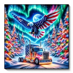 New Collection 2024 Diamond Embroidery Eagle and National Flag Scenery Mosaic Diamond Painting Scenery Art Kits Home Decor Gift