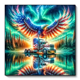 New Collection 2024 Diamond Embroidery Eagle and National Flag Scenery Mosaic Diamond Painting Scenery Art Kits Home Decor Gift