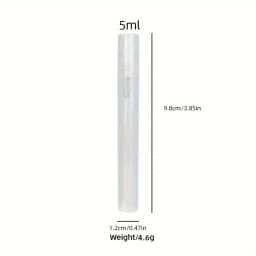 10pcs 4 Accessories 2/3/5ml Leakproof Travel Perfume Atomizer with 10 Spray Bottles, 2 Funnels, 2 Droppers Refillable