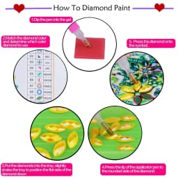 1pc/Set DIY Butterfly Diamond Painting Door Hanging Diamond Art Painting Kits Welcome