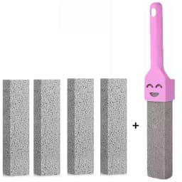 5 PCS Pumice Stone Cleaning Stick Seat Toilet Limescale Rust Stain Dirt Removal Brush Bathroom Tile Sink Household Washing Tools