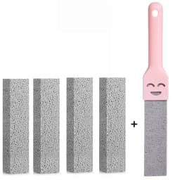 5 PCS Pumice Stone Cleaning Stick Seat Toilet Limescale Rust Stain Dirt Removal Brush Bathroom Tile Sink Household Washing Tools