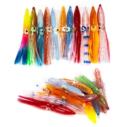 10pcs 8cm Soft Lure Squid Artificial Bait Lures Octopus Tuna Sailfish Baits