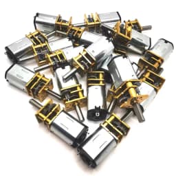 DC 3V/6V/12V N20 Mini Micro Metal Gear Motor with Gearwheel DC Motors 15/30/50/60/100/200/300/500/1000RPM
