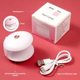 Mini Nail Dryer UV LED Lamp Machine Shell Single Finger Phototherapy Machine for Nails UV Gel Polish Quick Drying Manicure Tools