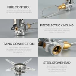 Campingmoon XD-2F Adjustable mini Camping accessories portable camping gas Stove