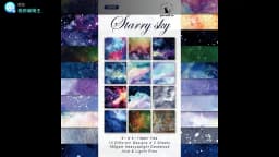 12 Sheet Scrapbooking Paper 15x15cm, Christmas Journal Planner Paper Pad Cardstock Backgrounds Card for DIY Art Craft Decoration