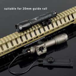 Tactical Surefir M600 M300 Airsoft Powerful Flashlight Dual Pressure Switch AR15 20mm Rail Hunting LED White Lamp Scout Lights