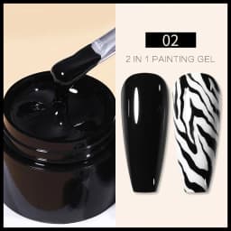 BORN PRETTY 5ml Super Sparkling Painting Gel Nail Polish Platinum Silver Gold Rose Glitter Graffiti Stripe Pull Line Nail UV Gel