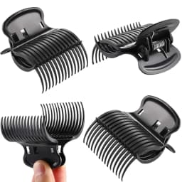 12pcs/lot Salon Hot Roller Barrette Curly Hold Hair Clips Prem Insulation Heatless Clips Hair Accessories DIY Styling Tools