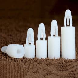 White Nylon Spacing Screw For PCB Board Thickness of 1.0-1.8mm Fixed Nylon Standoff Spacer Pillar with Female Thread M3 M4
