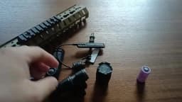 SureFire M300 M600 Upgrade M300V IR M600V IR Infrared LED Airsoft Gun Scout Light Tactical Rifle AR15 M4 Flashlight